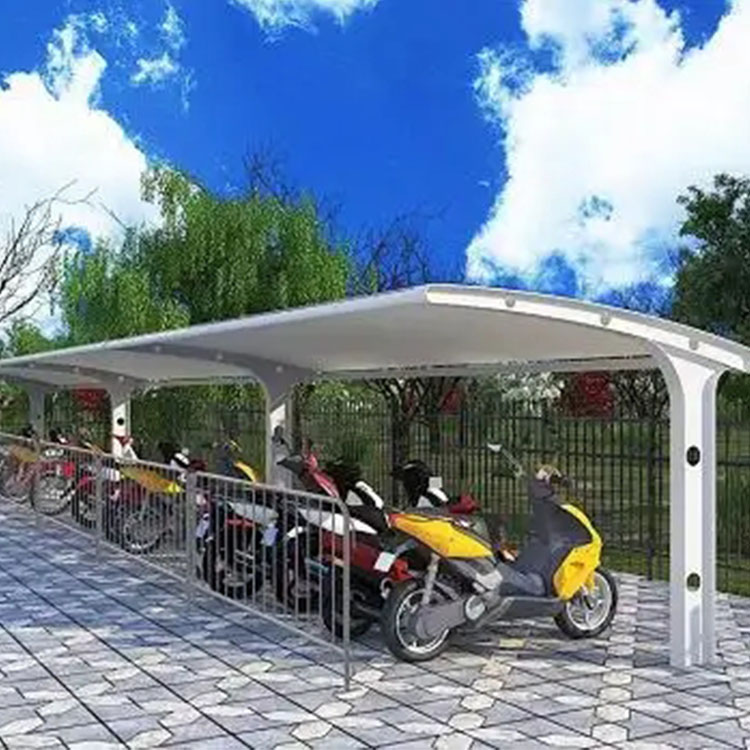 乾安县膜结构电动车棚