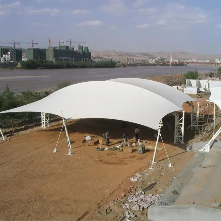 乾安县膜结构汽车棚